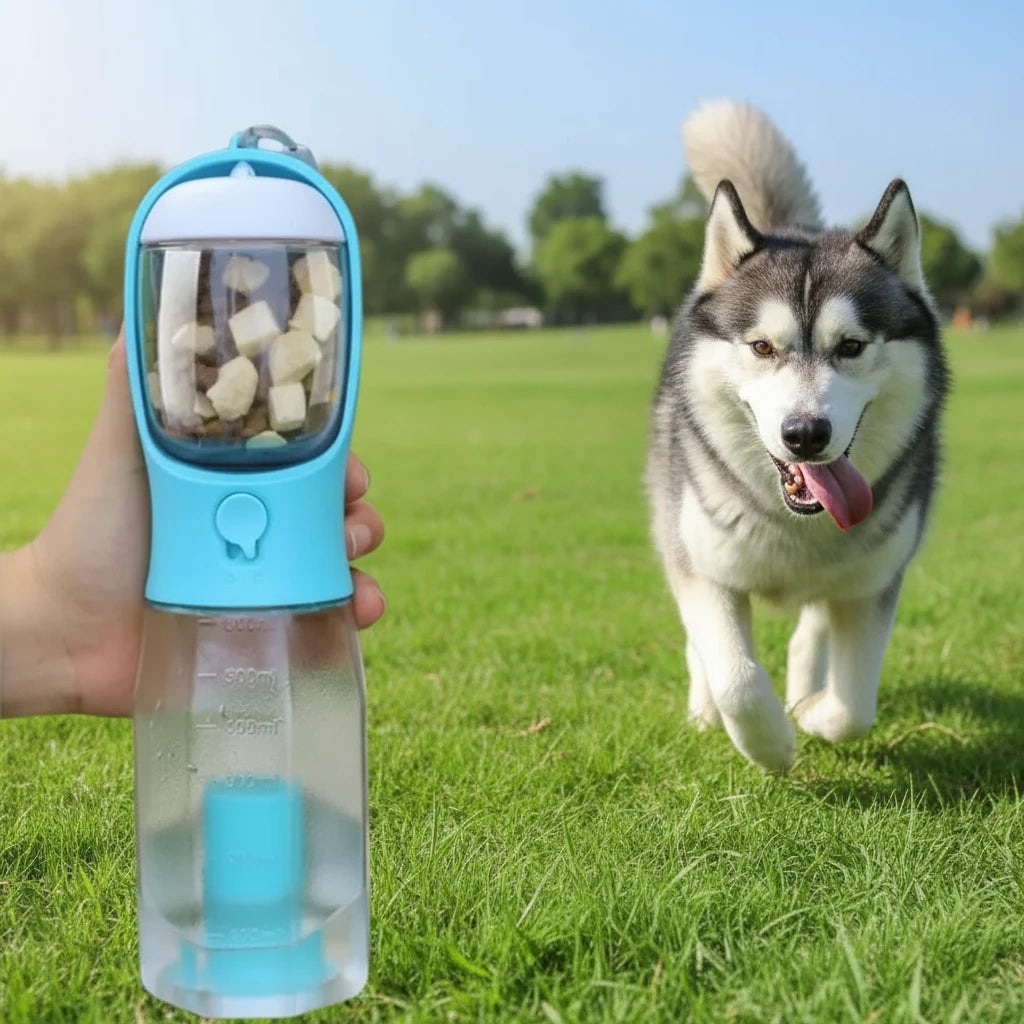 Pet Multi-Utility Hydration & Snack Bottle